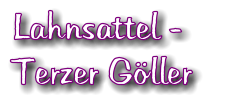 Lahnsattel -  Terzer Gller
